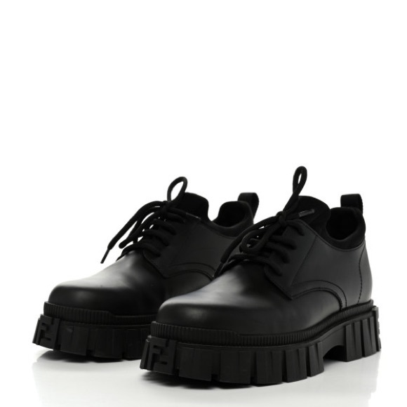 Womens Fendi Force Lace Up Oxfords - Picture 6 of 6